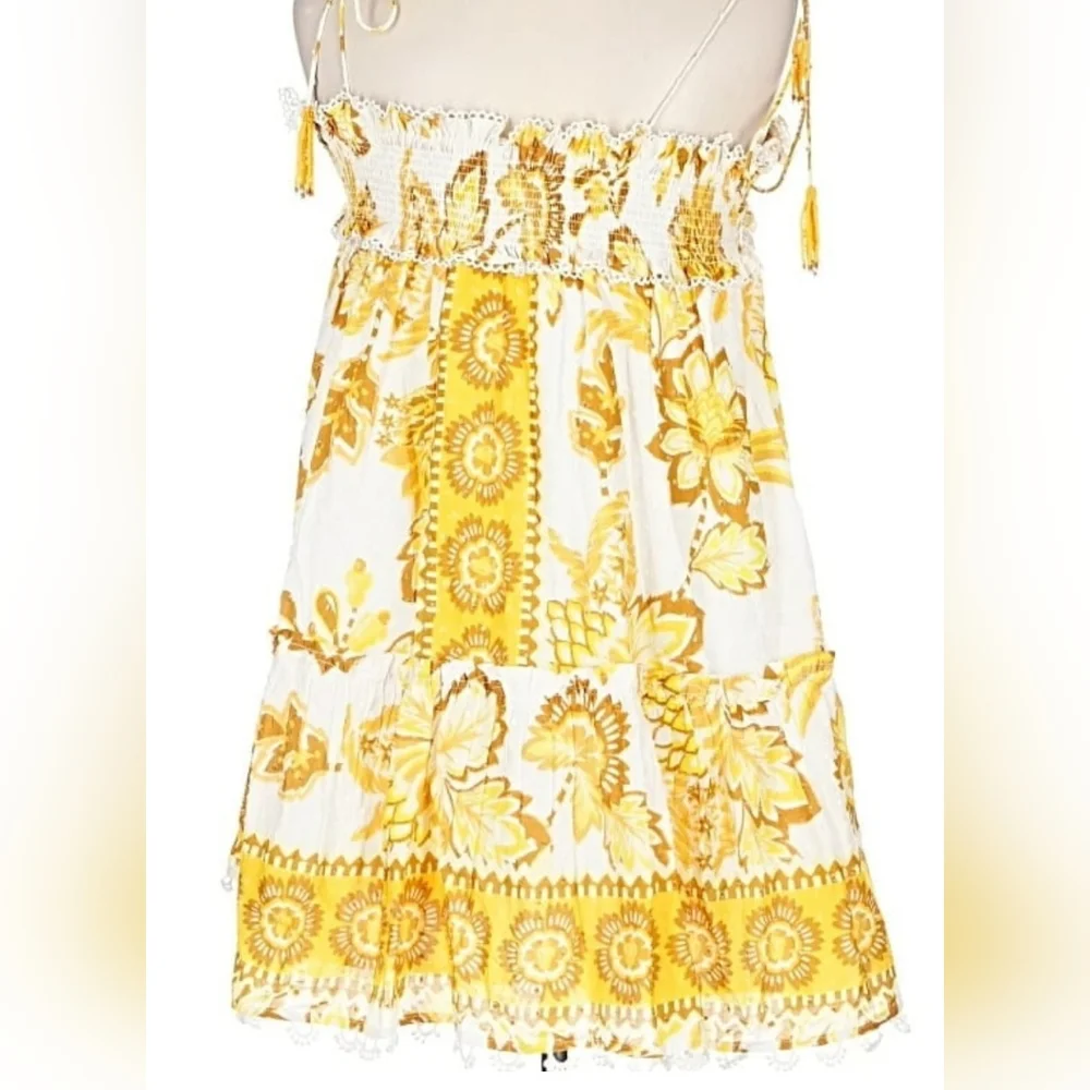 FARM Rio Sunlit Floral Mini Dress - Picture 6 of 11